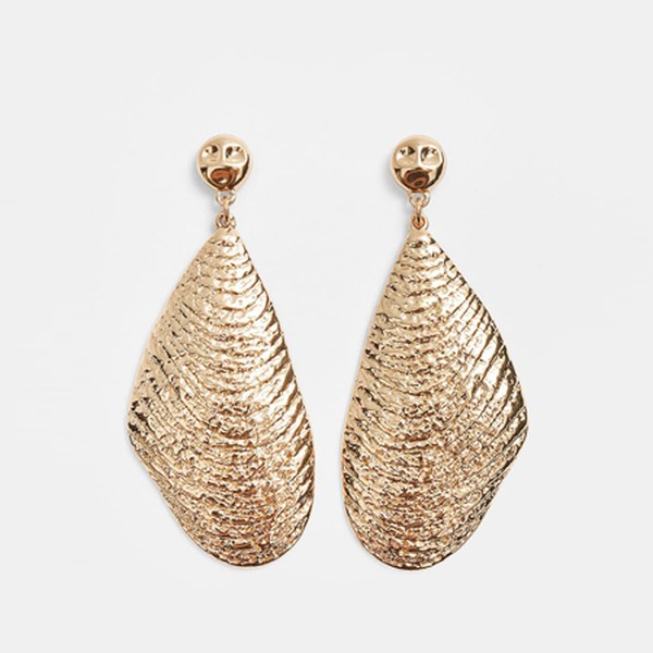 Sea Shell Dangle Earrings from Stradivarius