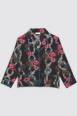 All-Over Floral Print Shirt from Sandro
