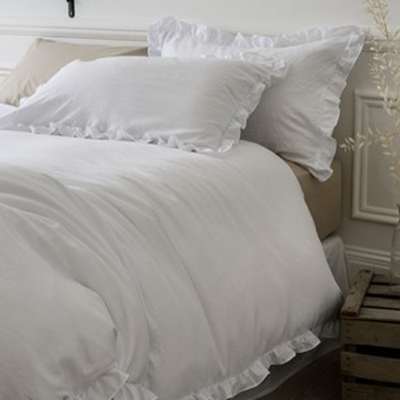 Ruffle Edge Duvet Cover And Pillowcase Set from Next