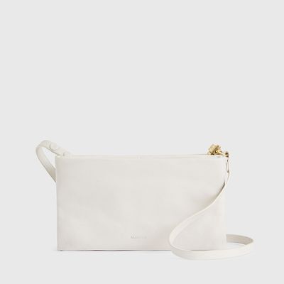 Mila Leather Double Pouch Bag from AllSaints