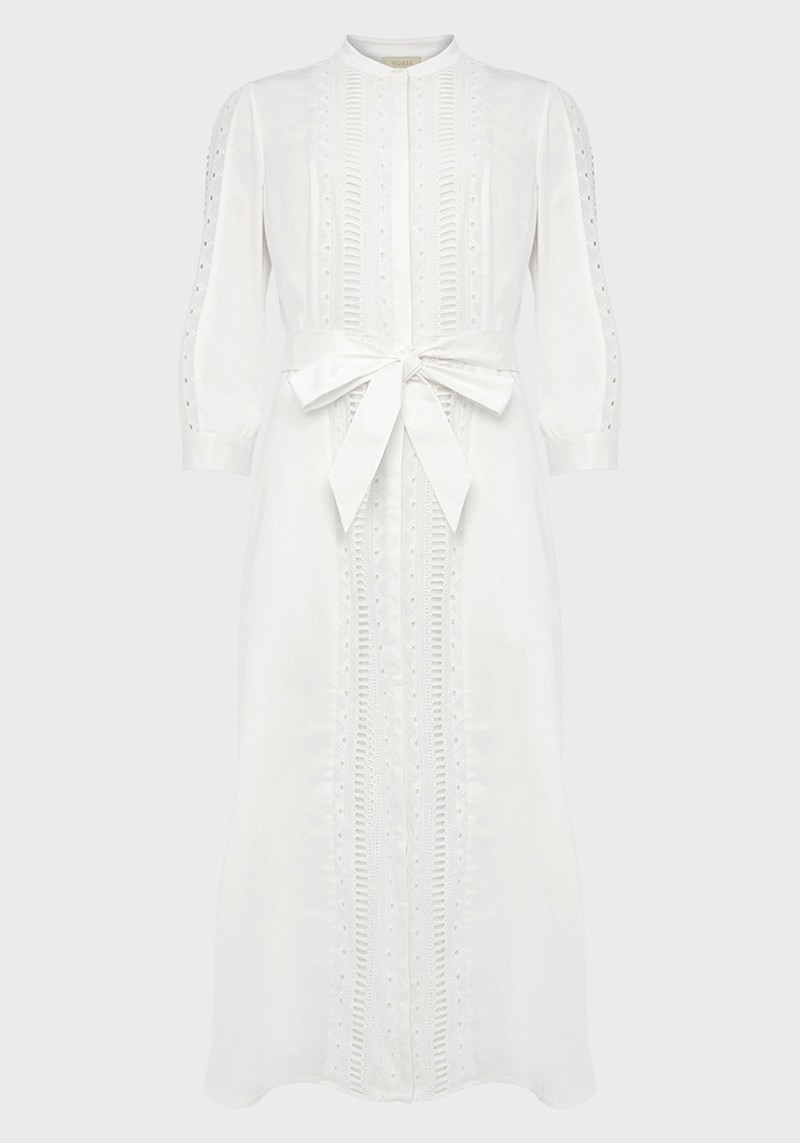 Cotton Midi Shirt Dress from Hobbs