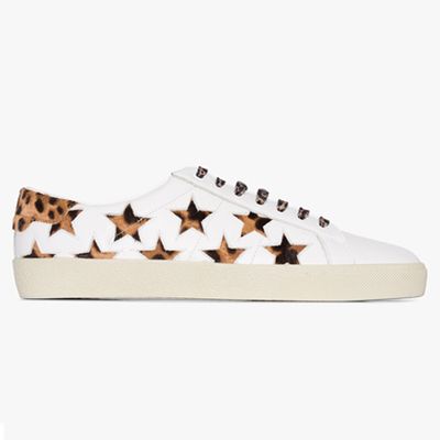White Court Classic Sneakers from Saint Laurent