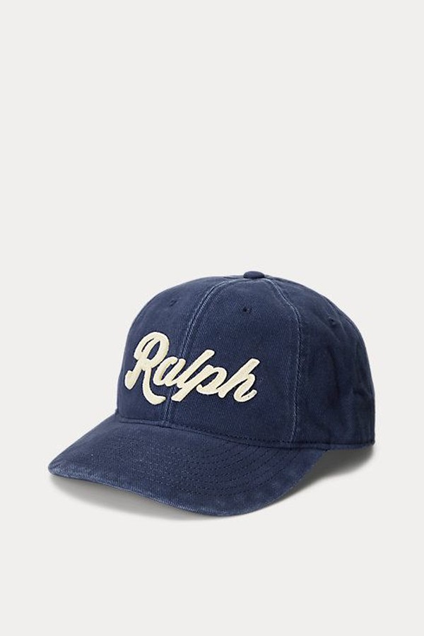 Appliquéd Twill Ball Cap 