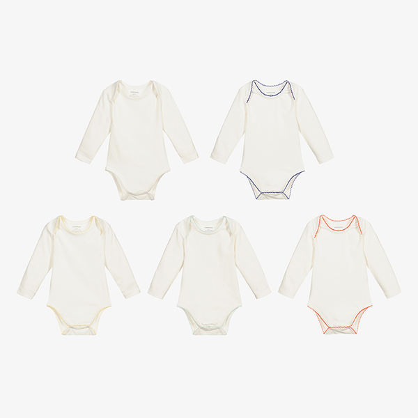 White Bodyvests (5 Pack)