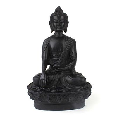 Dark Resin Sitting Buddha from Siesta Crafts