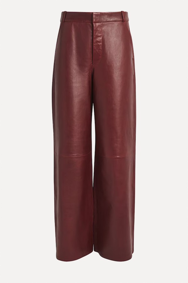 The Wide Leather Trousers from FRAME
