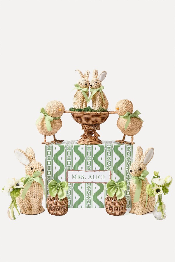 Rattan Meadow Decoration Set from Mrs Alice