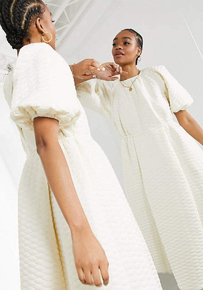 Quilted Midi Dress from ASOS Edition