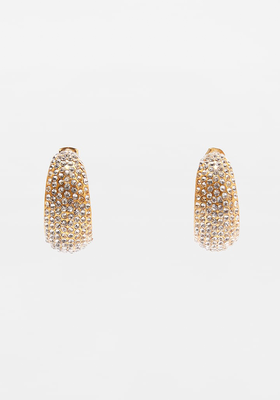 Sparkly Hoop Earrings from Zara