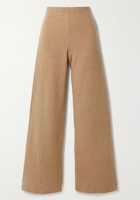 Sierra Wool-Blend Wide-Leg Pants from LESET