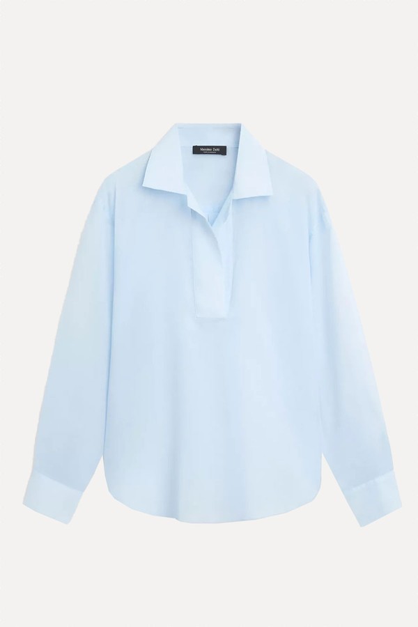 Flowing 100% Cotton Shirt from Massimo Dutti 
