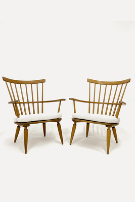 A Pair Of Mid Century Armchairs  from Franz Schuster