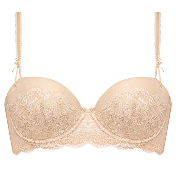 Juliette Lace Balcony Bra from Fig Leaves