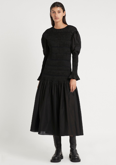 Cecil Long Sleeve Midi Dress from Sir