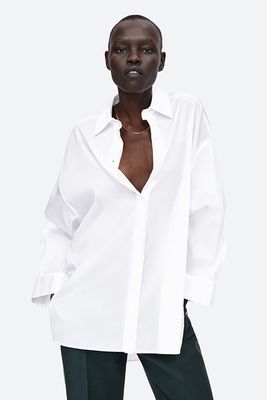 Oversized Poplin Shirt from Zara