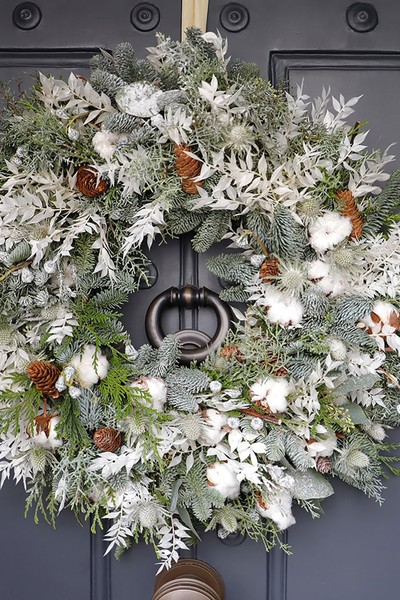 Narnia Christmas Wreath from The Flower Stand Chelsea