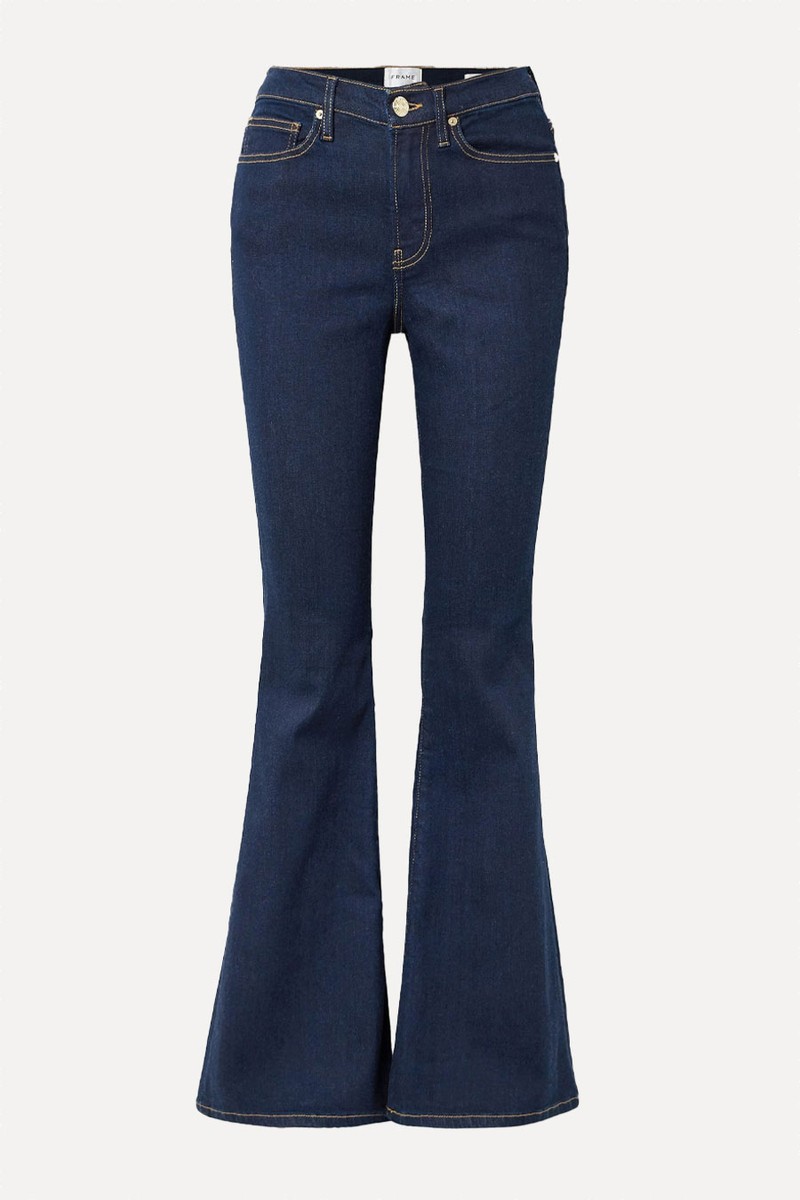 Le High Flare High-Rise Flared Jeans from Frame