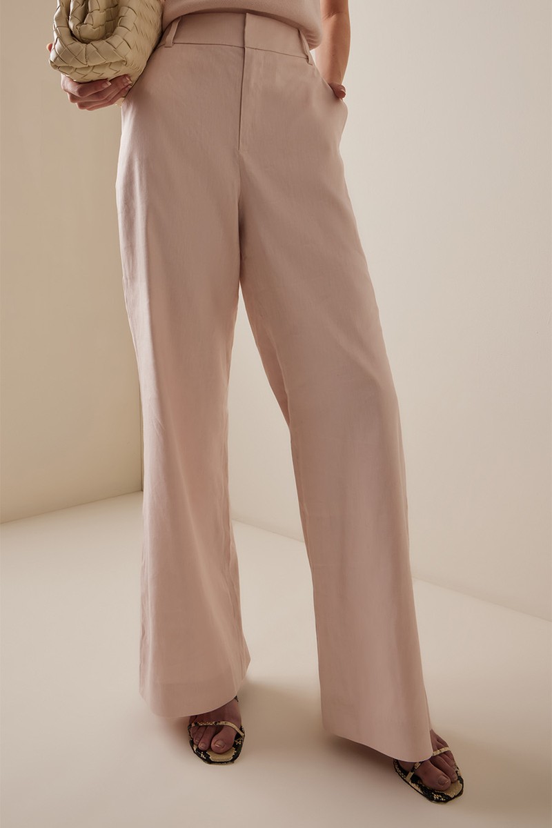 The Jones Linen-Blend Wide-Leg Pants from Favorite Daughter