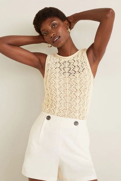 Crochet Top from Mango