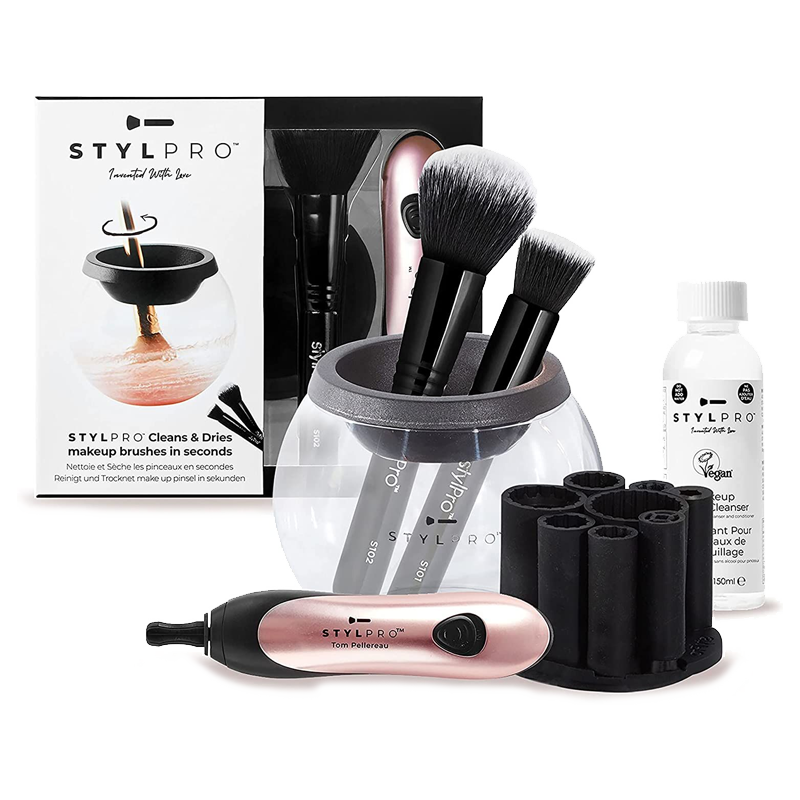 Electric Makeup Brush Cleaner and Dryer Machine from StylPro