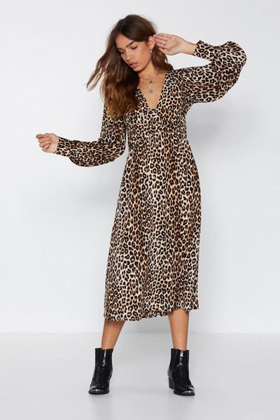 Hold V Baby Leopard Dress