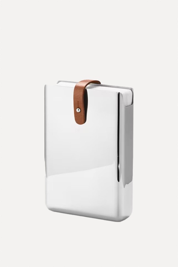 Sky Playing Card Deck & Stainless Steel Holder from Georg Jensen