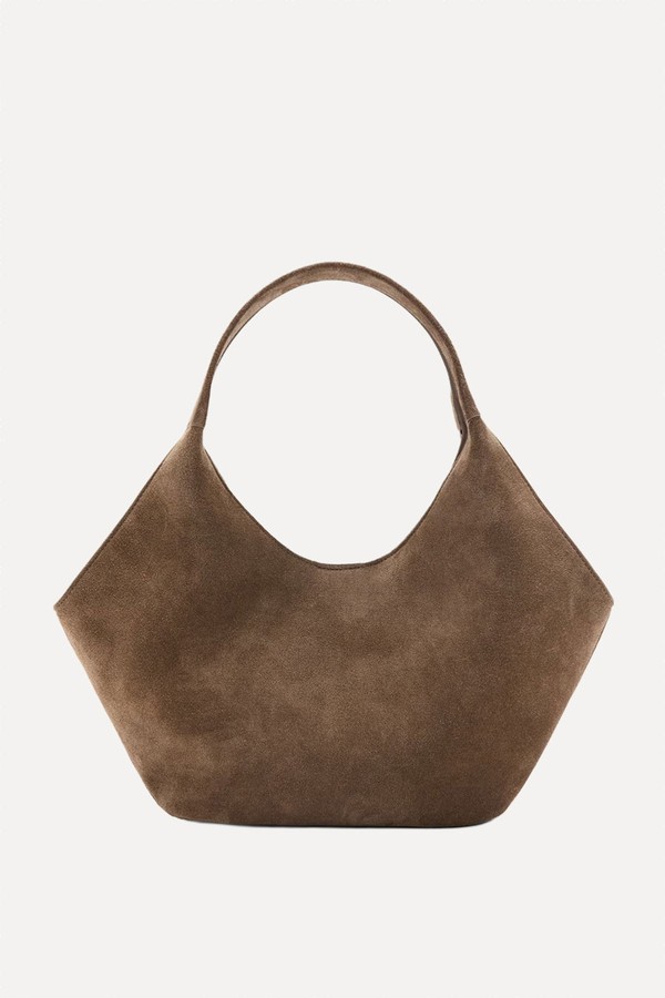  Suede Handbag from Mango