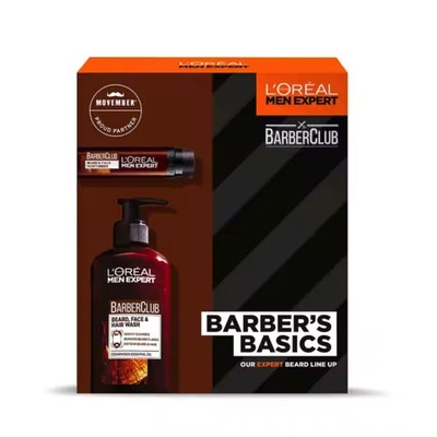 Men Expert Barber's Basics Beard Grooming Duo Gift Set from L'Oreal