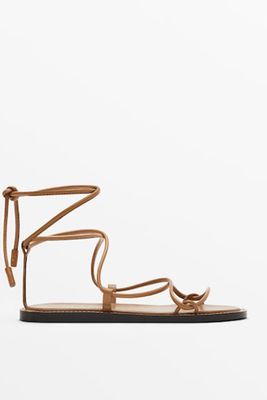 Leather Sandals from Massimo Dutti