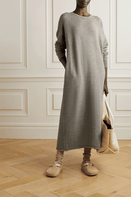 Alpaca-Blend Midi Dress  from Lauren Manoogian