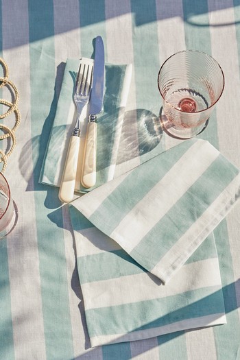 Antibes Stripe Napkin - Set Of 4 from Maison Margaux