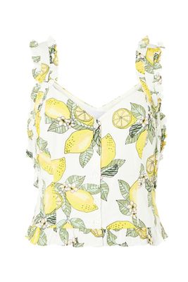 Lemon Floral Print Camisole Top from Red Herring