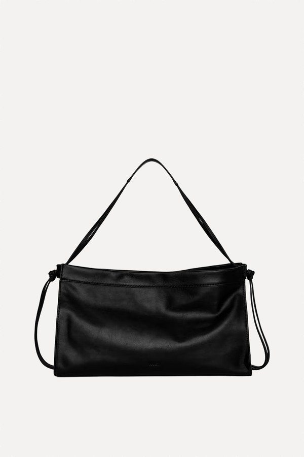 Leather Shoulder Bag from ARKET