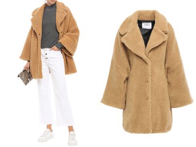 Oversized Faux Shearling Coat from Ainea