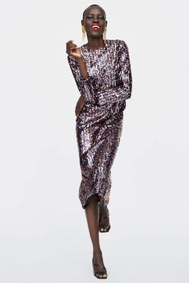 Sequinned Dress from Zara