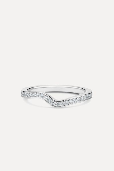 Caress Band In Platinum