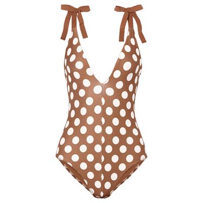 Polka Dot Swimsuit from Zimmermann