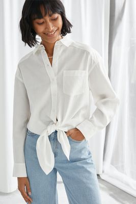 Oversized Knotted Shirt from & Other Stories
