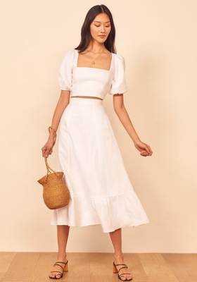 Yucca Linen Two Piece from Reformation