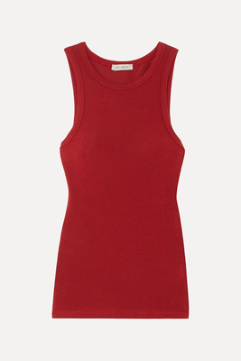 Ribbed Stretch-Wool Tank from St. Agni