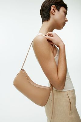 Leather Shoulder Bag from ARKET