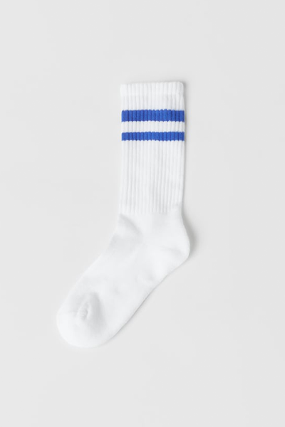 Long Striped Socks