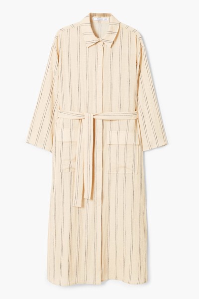 Striped Shirt Dress from Mango