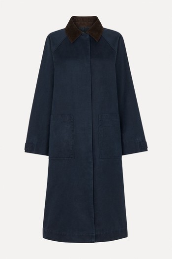 Gabriella Waxed Overcoat from Whistles