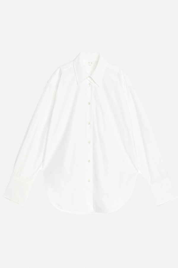 Relaxed-Fit Poplin Shirt from ARKET