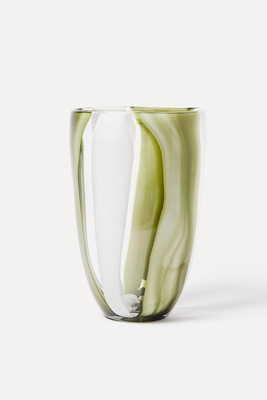 Bea Green Glass Vase Large  from Oliver Bonas