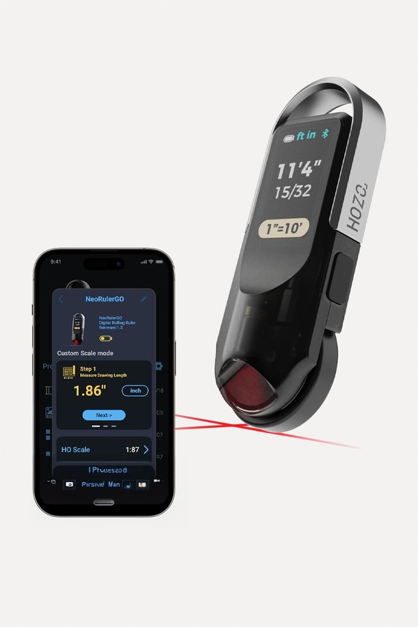 NeoRulerGO Digital Tape Measure With Laser from HOZO