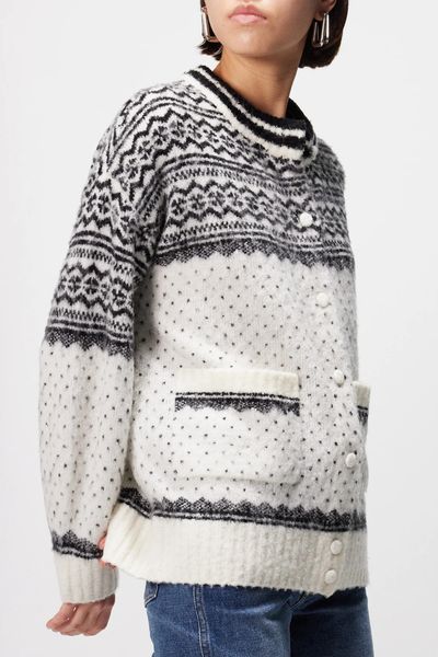 Forster Fair Isle Wool-Blend Cardigan   from Altuzarra 