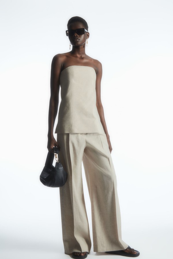Linen Bustier Top from COS