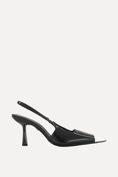 Miley Toe Cap Slingback Court Shoes from Office